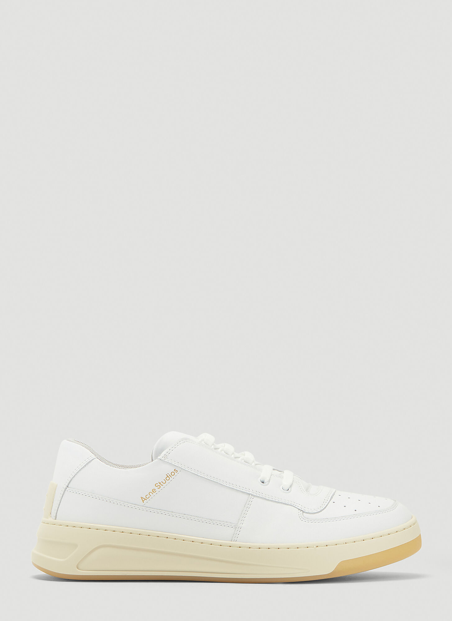 Acne Studios Lace-Up Sneakers in White 