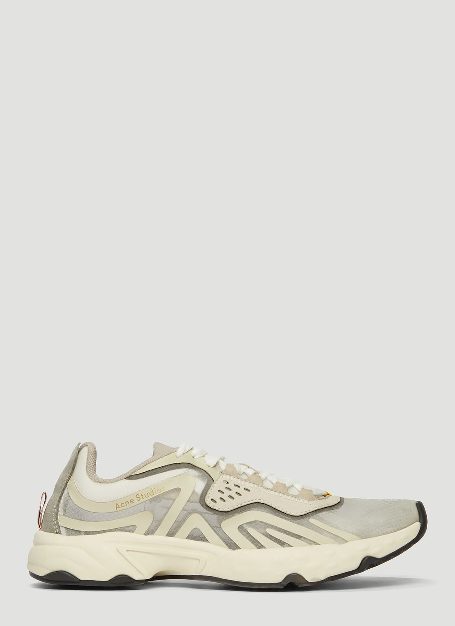 acne studios technical sneakers white