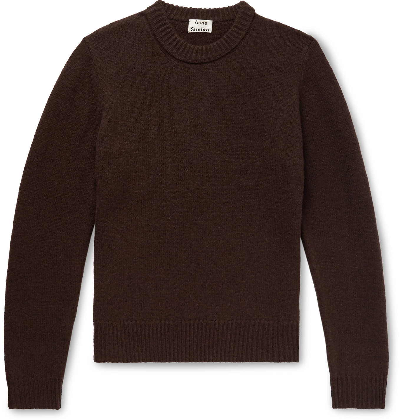 Acne Studios - Wool Sweater - Men - Brown | The Fashionisto