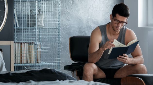 How To Choose Best Underwear For Your Body Type Attractive Man Reading Underwear