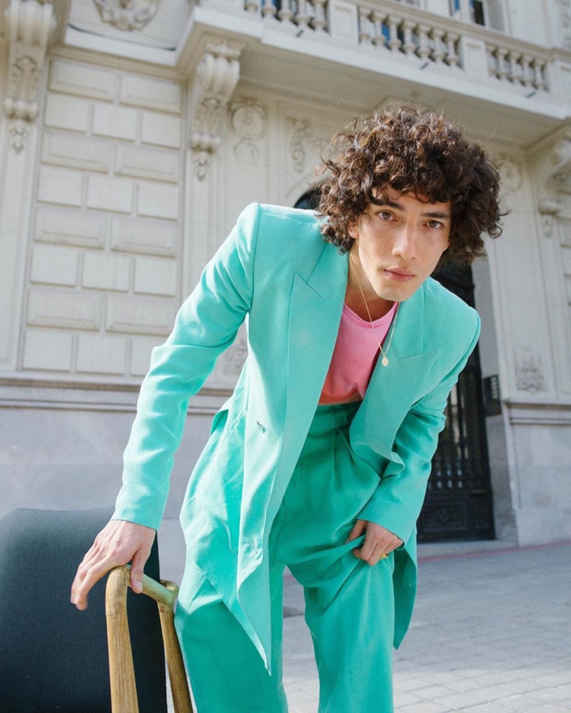 Jorge López taps into a Miami Vice vibe as he stars in Balmain's resort 2021 campaign.