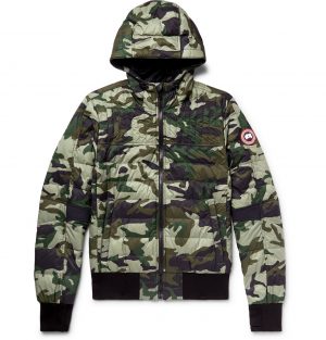 Canada Goose - Cabri Slim-Fit Camouflage-Print Quilted Nylon-Ripstop Hooded Down Jacket - Men - Green Canada Goose - Cabri Slim-Fit Camouflage-Print Quilted Nylon-Ripstop Hooded Down Jacket - Men - Green