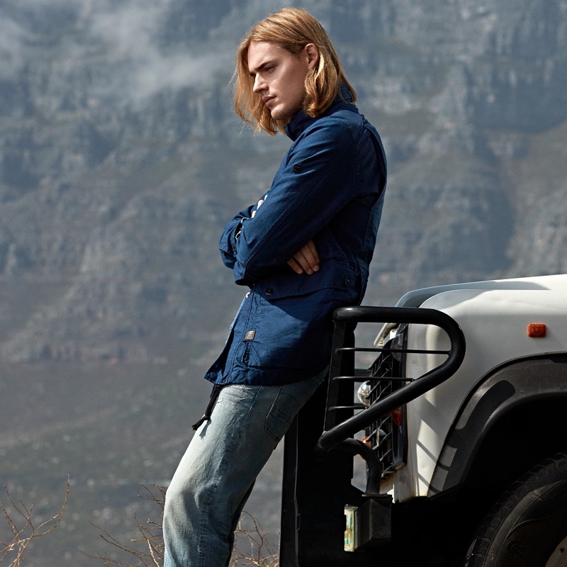 G-Star Raw enlists Ton Heukels as the star of its spring-summer 2020 campaign.