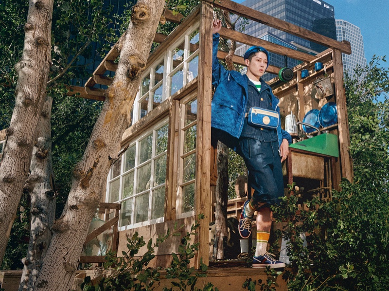 Miyavi appears in Gucci's Off the Grid campaign.