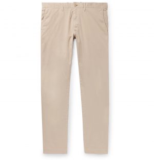 J.Crew - Slim-Fit Stretch-Cotton Twill Chinos - Men - Neutrals J.Crew - Slim-Fit Stretch-Cotton Twill Chinos - Men - Neutrals