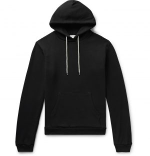 John Elliott - Beach Loopback Cotton-Jersey Hoodie - Men - Black John Elliott - Beach Loopback Cotton-Jersey Hoodie - Men - Black