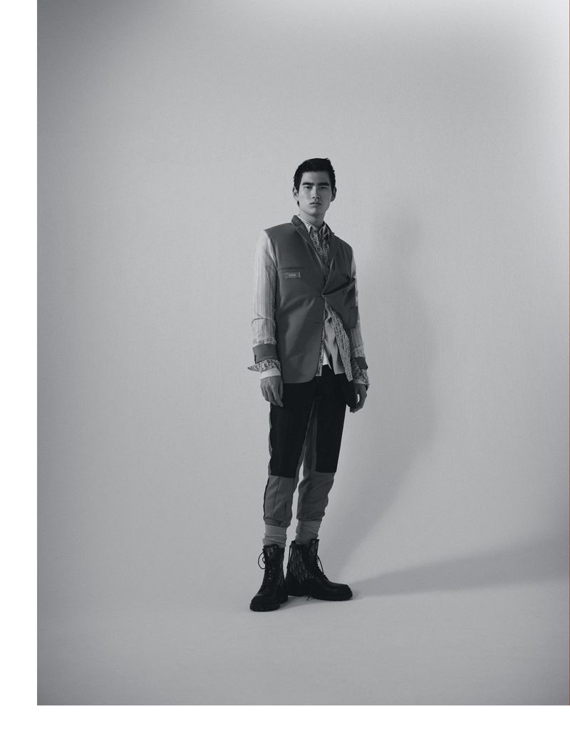 Kohei Dons Dior Men for Manifesto Cover Story