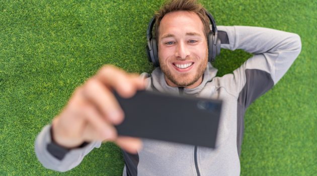 How to Make Your Facebook Video Go Viral Man Recording Video
