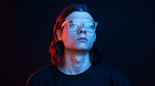 Helping Every Man Find Blue Light Glasses Man in Clear Glasses