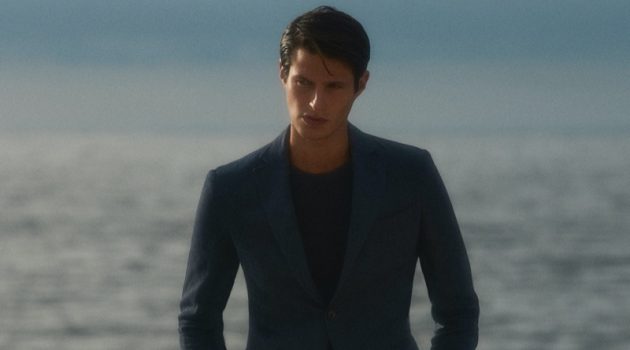 Into the Light: Mattia Summers in Style with Massimo Dutti