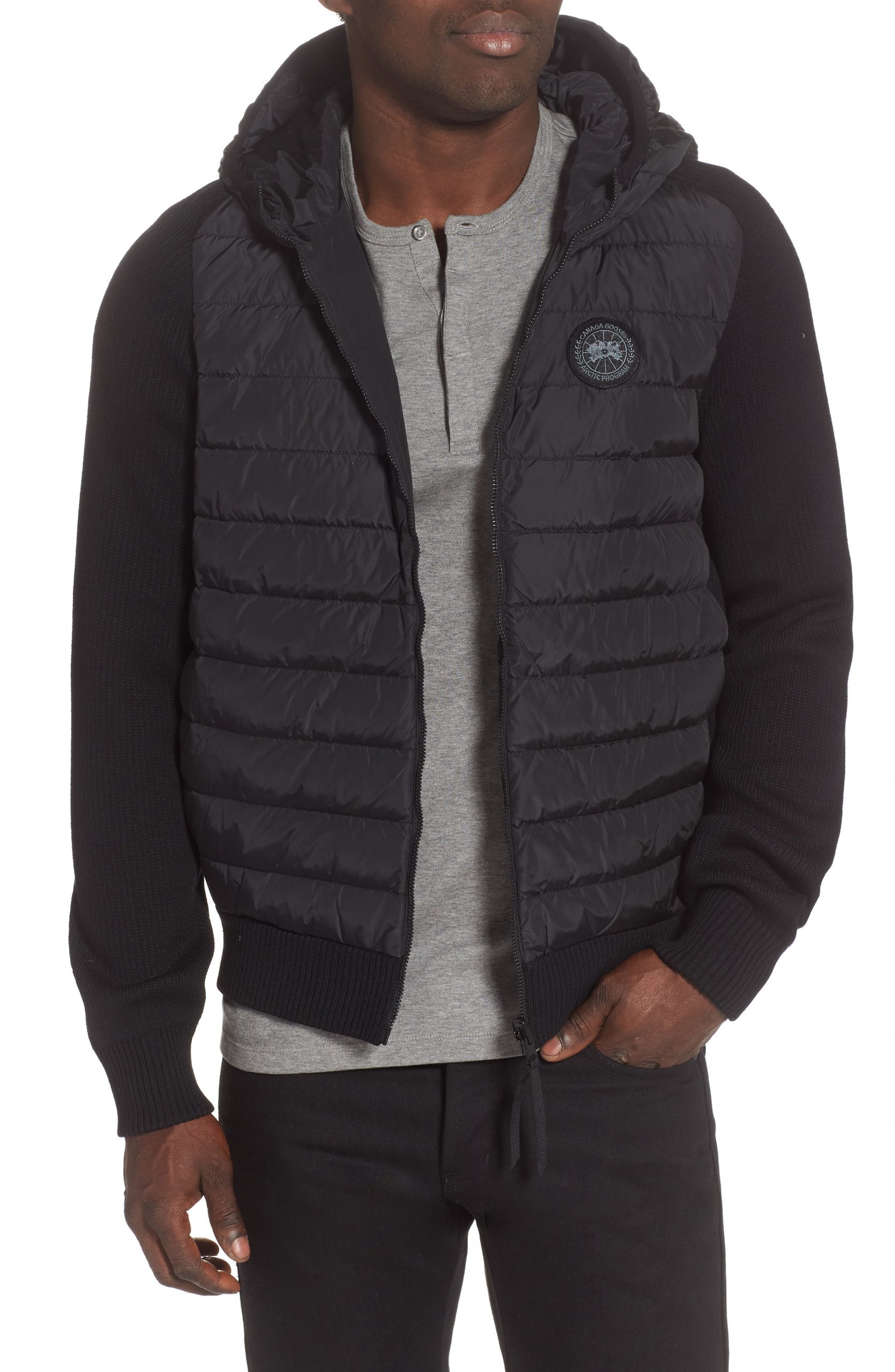 canada goose hybridge hooded jacket
