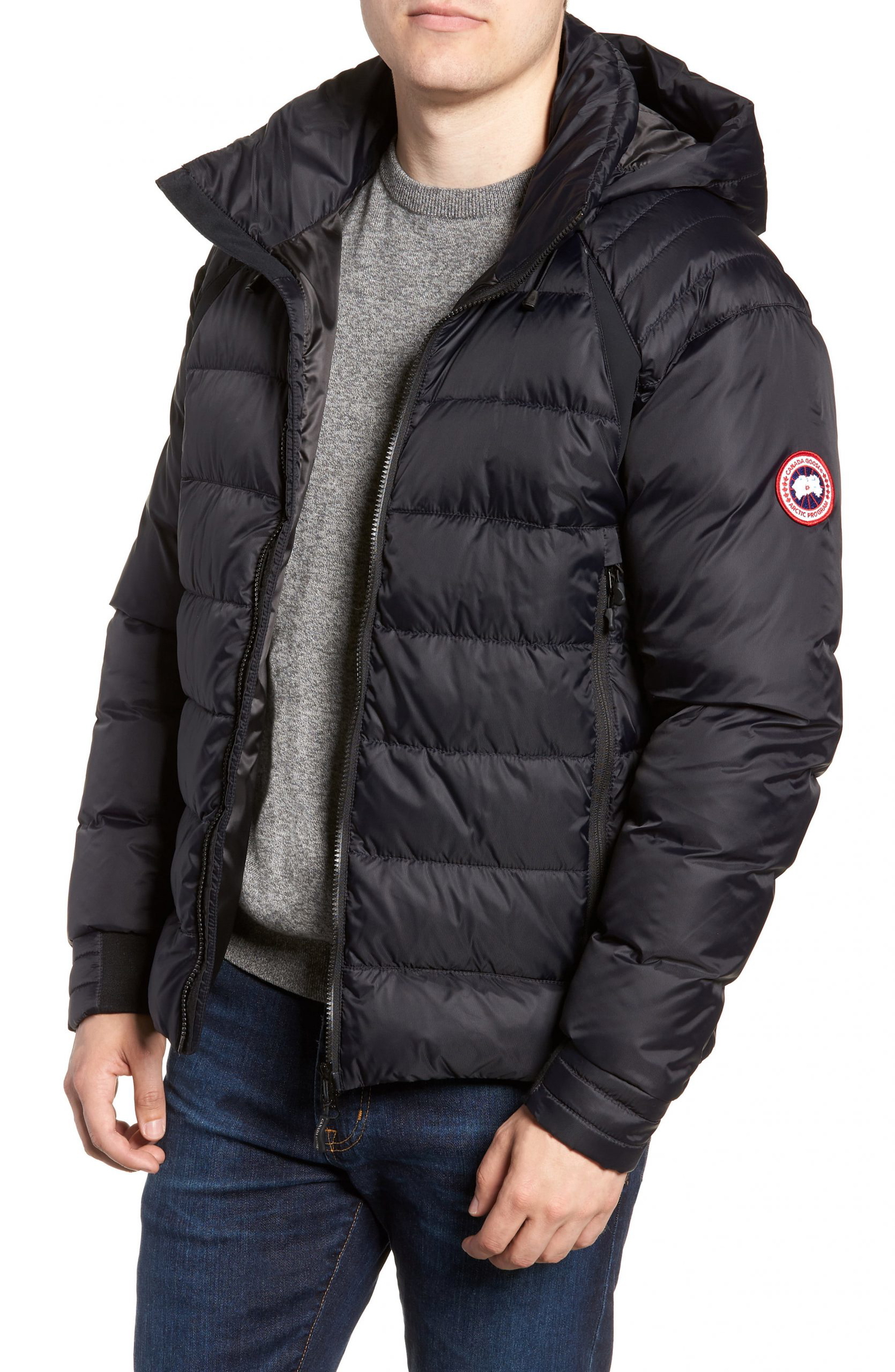 Canada Goose Jackets Mens - Men S Canada Goose Hybridge Slim Fit Base Jacket Size X Large Blue The Fashionisto