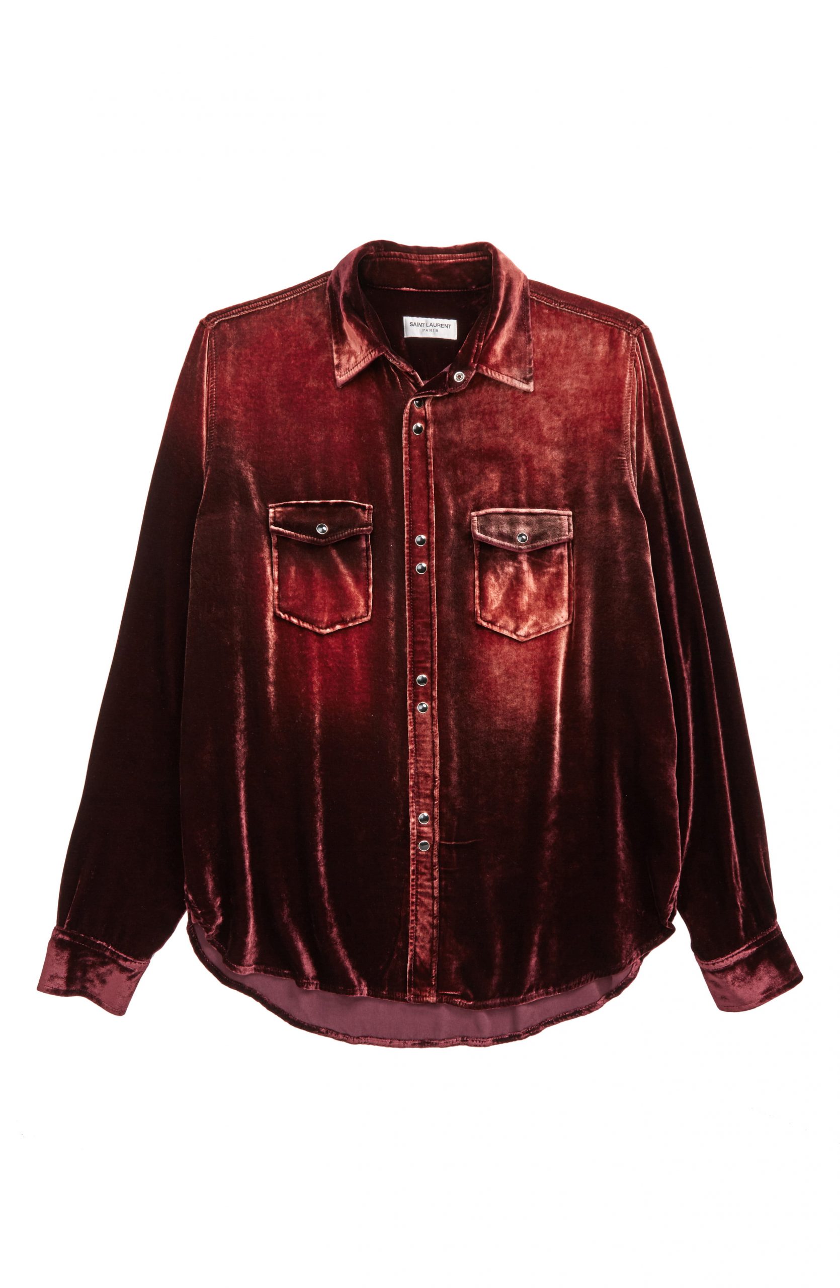 saint laurent long sleeve shirt