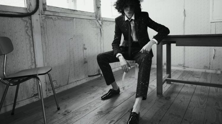 Rubens Stuns in Saint Laurent for Mojeh Magazine