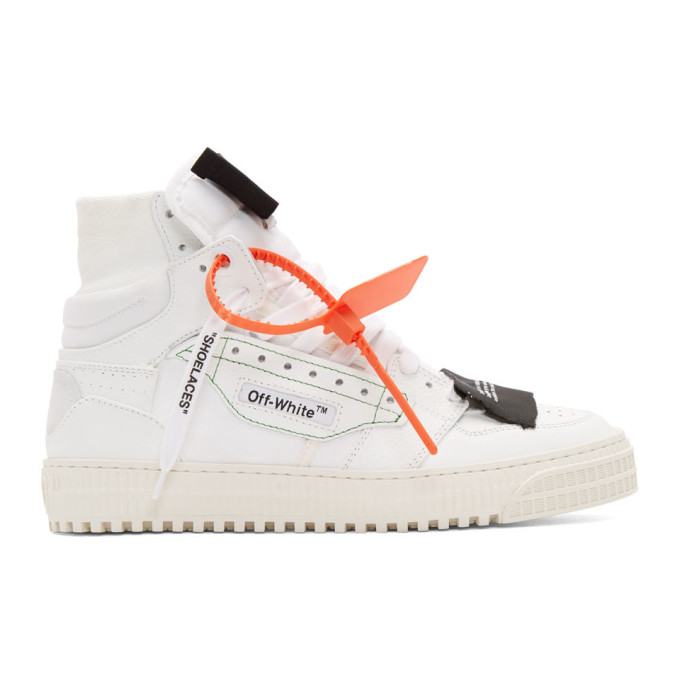 off white sneakers off court