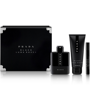 Prada Men's 3-Pc. Luna Rossa Black Father's Day Gift Set Prada Men's 3-Pc. Luna Rossa Black Father's Day Gift Set