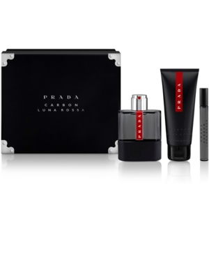 Prada Men's 3-Pc. Luna Rossa Carbon Father's Day Gift Set Prada Men's 3-Pc. Luna Rossa Carbon Father's Day Gift Set