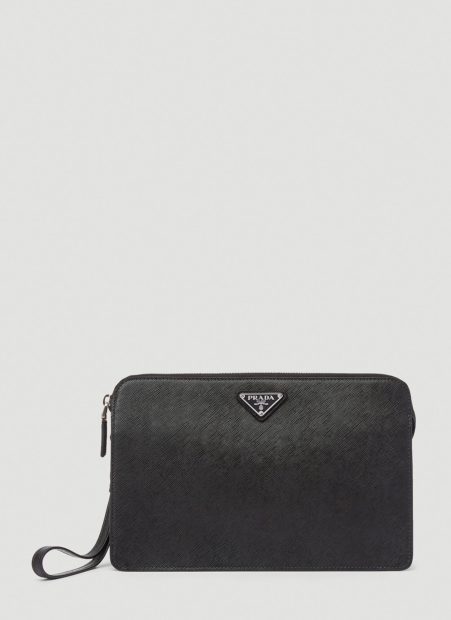 prada saffiano clutch bag