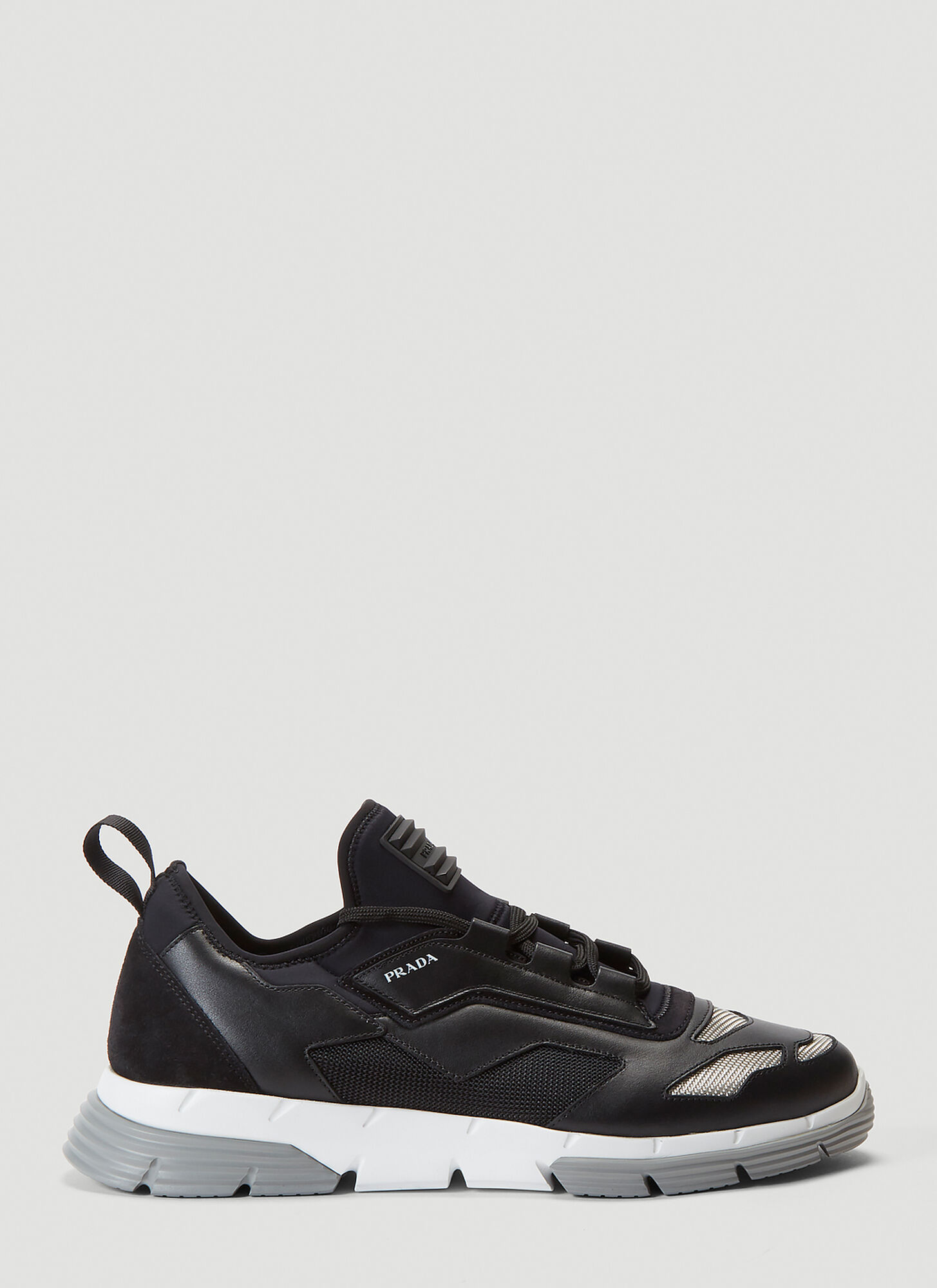 Prada Twist Sneakers in Black size UK - 10 | The Fashionisto