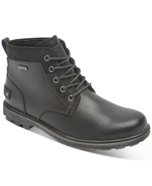 mens black waterproof chukka boots