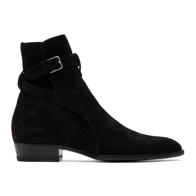 saint laurent jodhpur boots