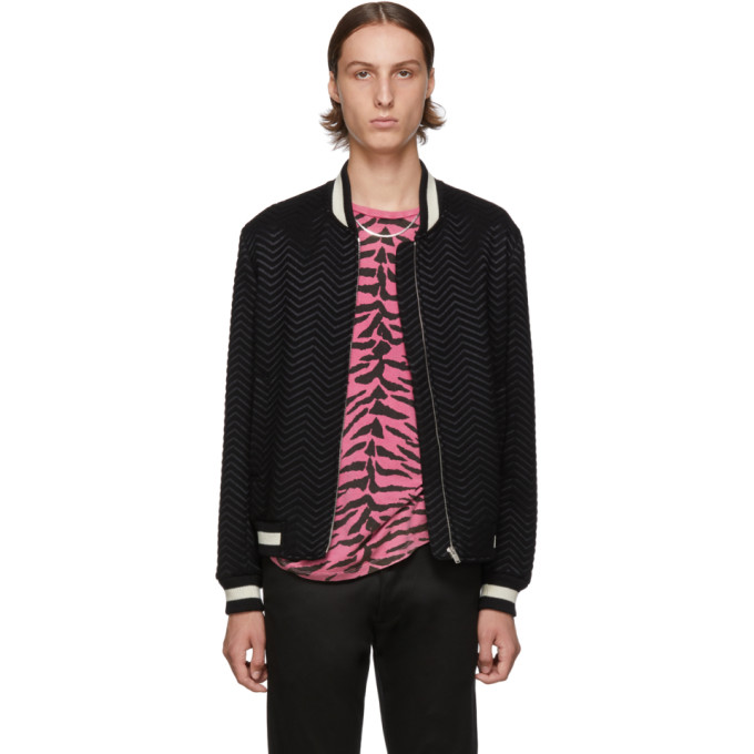 black teddy bomber jacket