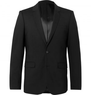 Sandro - Black Slim-Fit Wool-Blend Suit Jacket - Men - Black Sandro - Black Slim-Fit Wool-Blend Suit Jacket - Men - Black