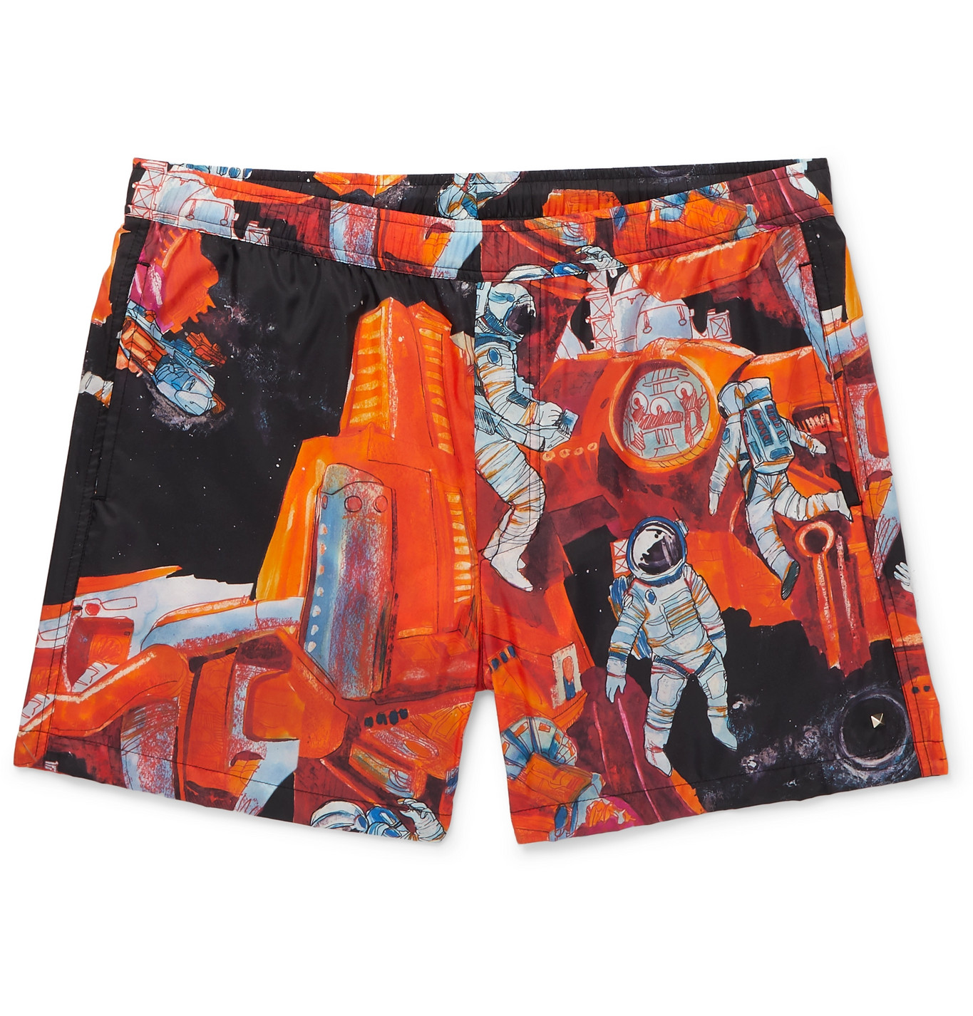 mens valentino swim shorts