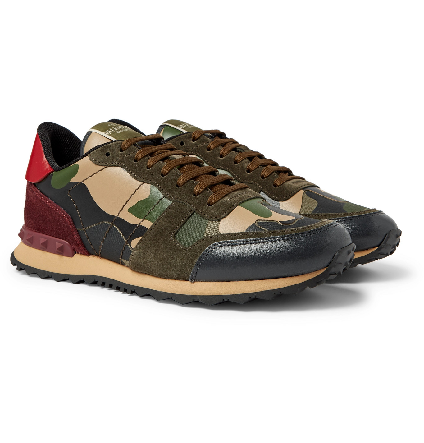 rockrunner camouflage valentino