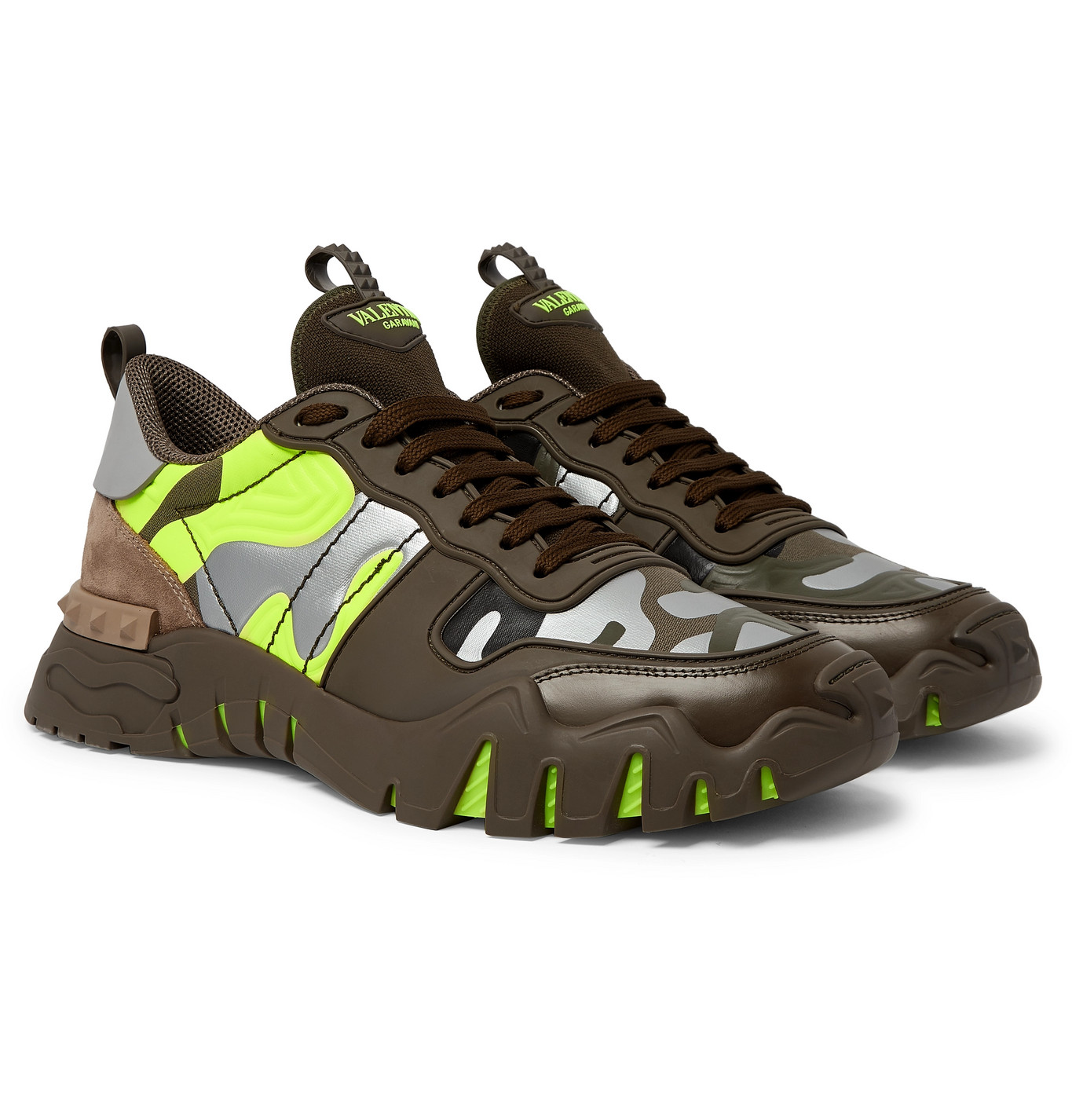 valentino valentino garavani rockrunner sneakers