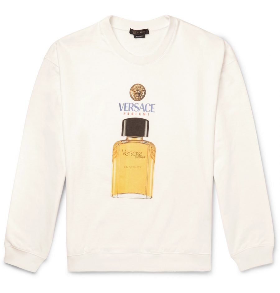white versace sweatshirt