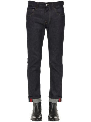 17.5 Cotton Blend Jeans W/ Web Detail 17.5 Cotton Blend Jeans W/ Web Detail