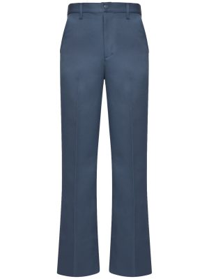 31cm Dyed Flared Drill Pants 31cm Dyed Flared Drill Pants