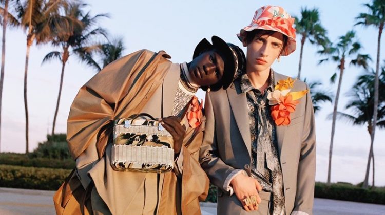 Miami Vibes: Ludwig, Malick, Benno & Otto for Dior Magazine