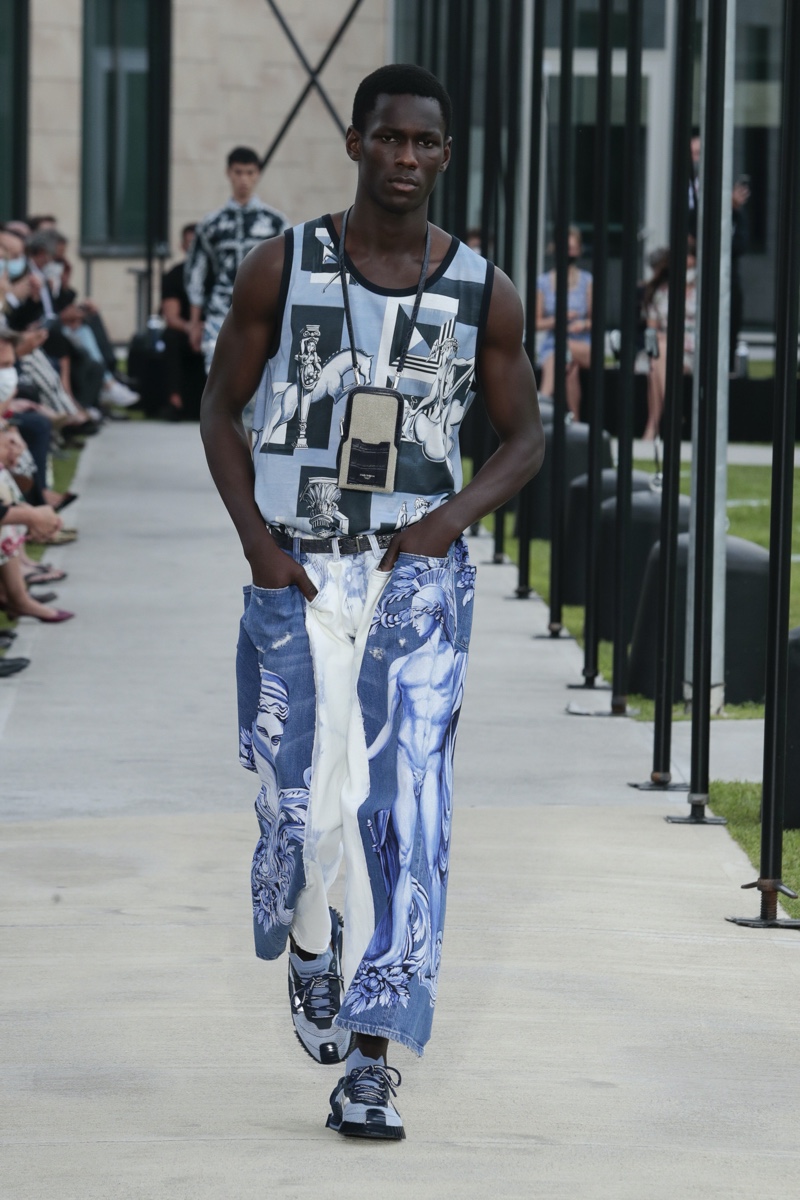 Dolce and Gabbana Spring Summer 2021 Mens Runway Collection