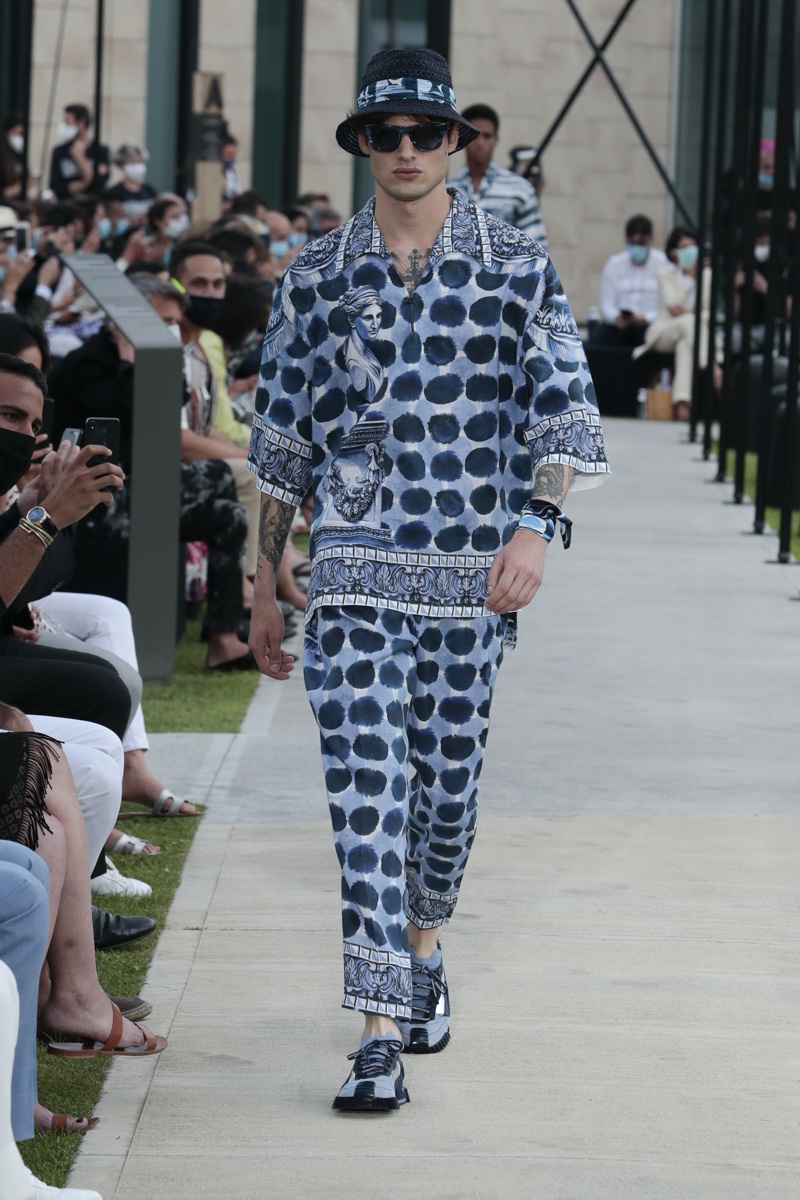 Dolce and Gabbana Spring Summer 2021 Mens Runway Collection