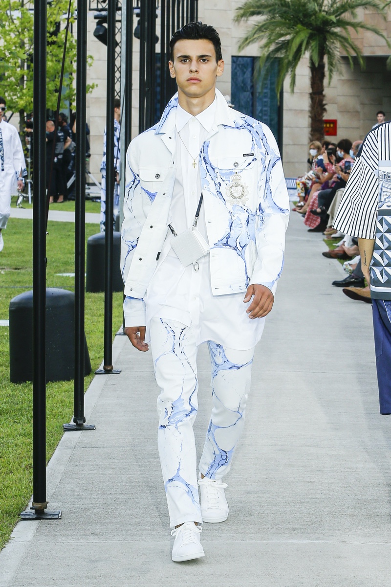 Dolce and Gabbana Spring Summer 2021 Mens Runway Collection