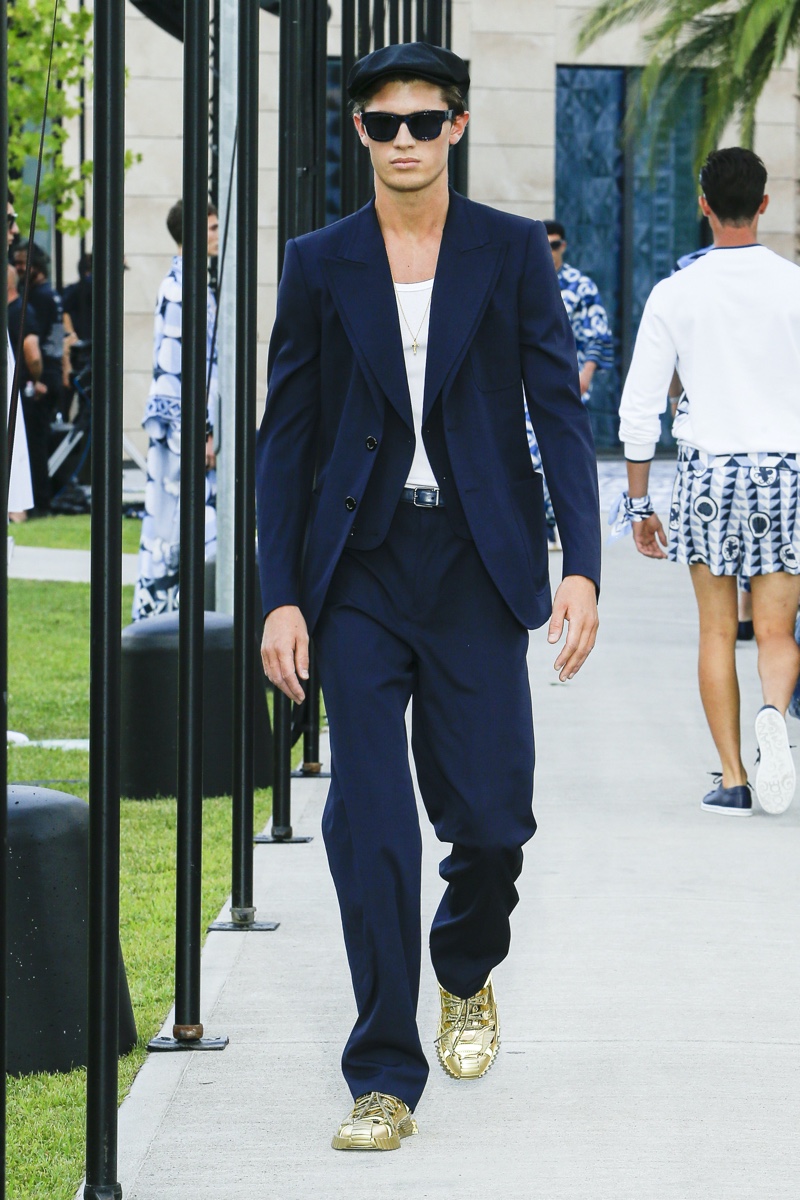 Dolce and Gabbana Spring Summer 2021 Mens Runway Collection