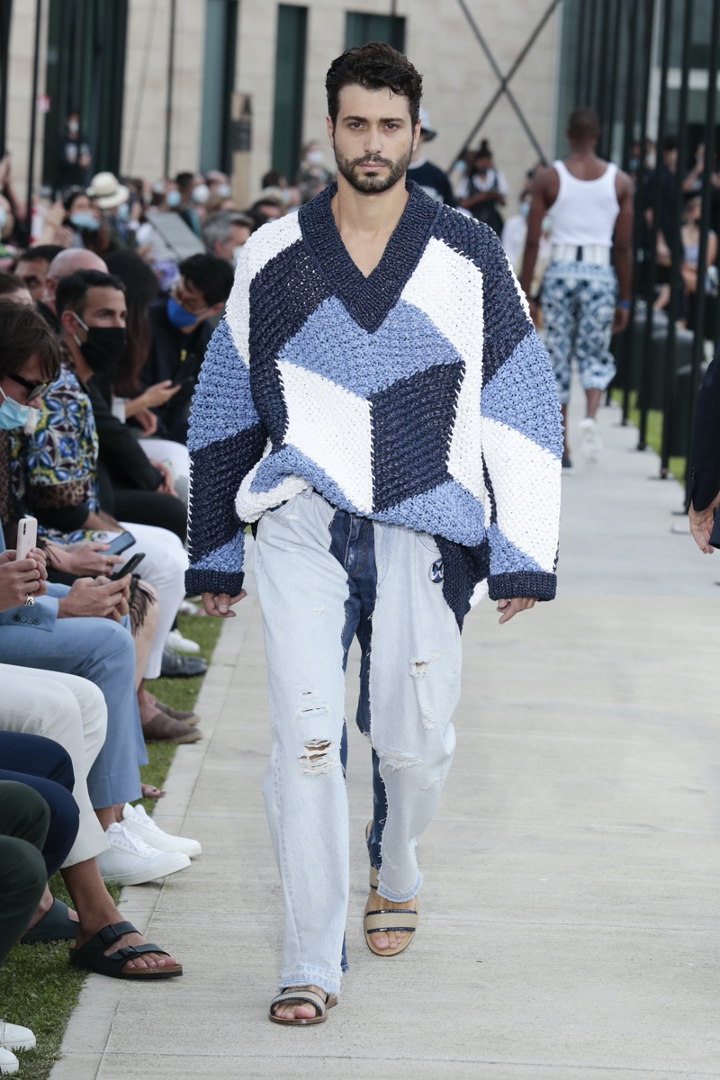 Dolce and Gabbana Spring Summer 2021 Mens Runway Collection