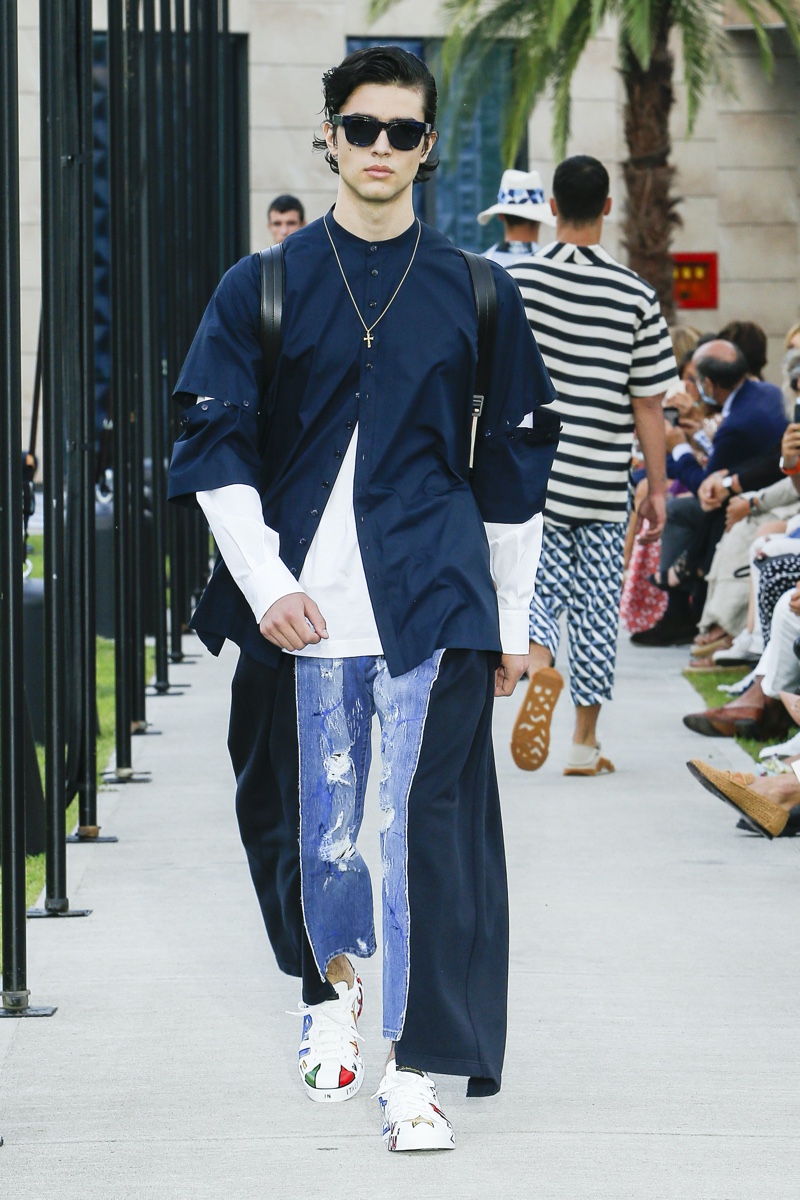 Dolce and Gabbana Spring Summer 2021 Mens Runway Collection