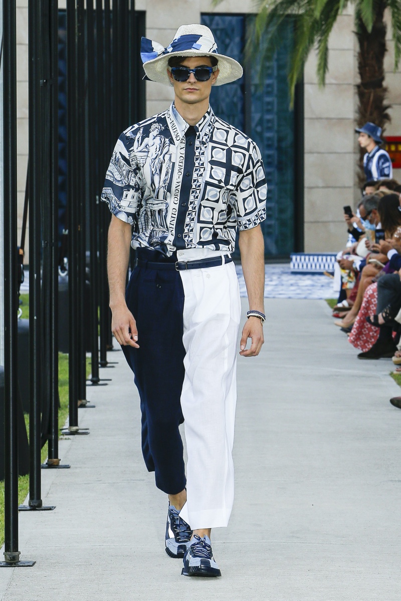 Dolce and Gabbana Spring Summer 2021 Mens Runway Collection