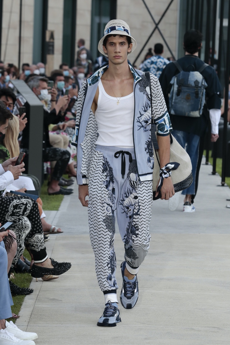 Dolce and Gabbana Spring Summer 2021 Mens Runway Collection