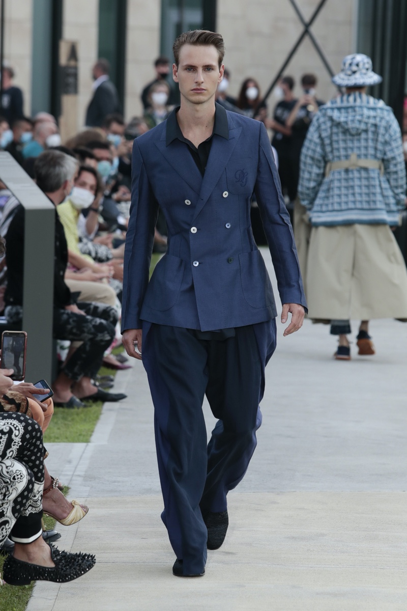 Dolce and Gabbana Spring Summer 2021 Mens Runway Collection