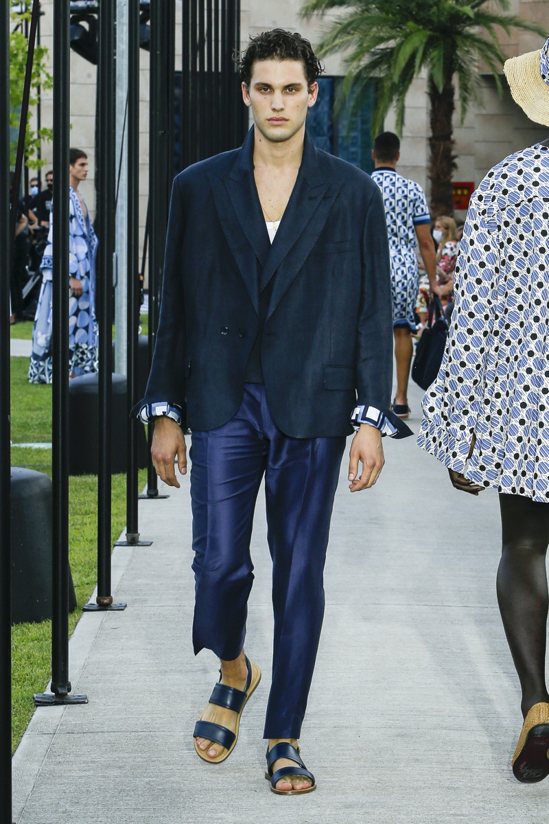 Dolce and Gabbana Spring Summer 2021 Mens Runway Collection