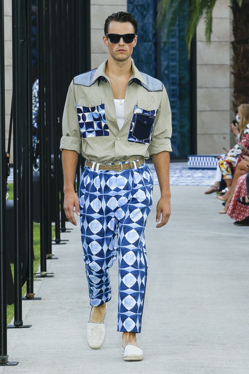 Dolce and Gabbana Spring Summer 2021 Mens Runway Collection