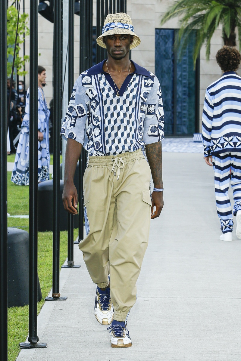 Dolce and Gabbana Spring Summer 2021 Mens Runway Collection