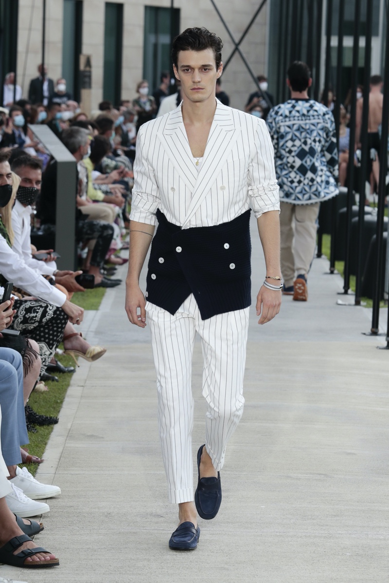 Dolce and Gabbana Spring Summer 2021 Mens Runway Collection
