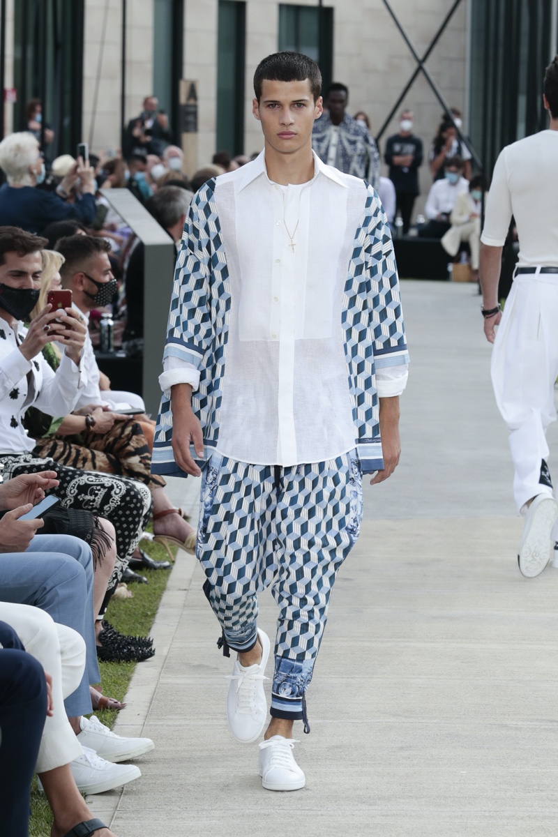 Dolce and Gabbana Spring Summer 2021 Mens Runway Collection