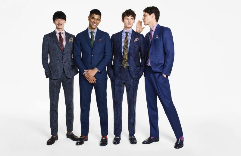 Hang, Justin + More Go Sartorial for Etro Tailoring Campaign Hang, Justin + More Go Sartorial for Etro Tailoring Campaign