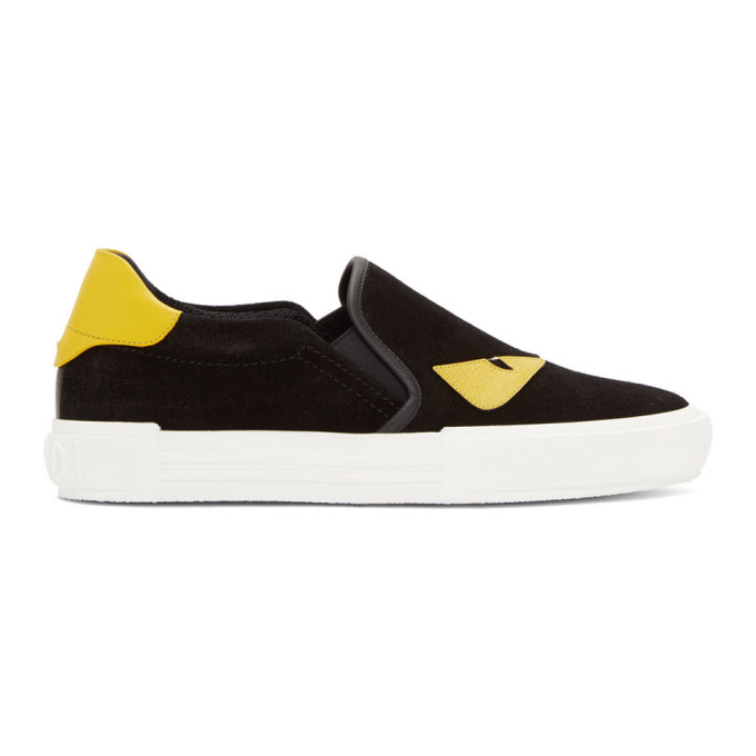 fendi slip on sneakers